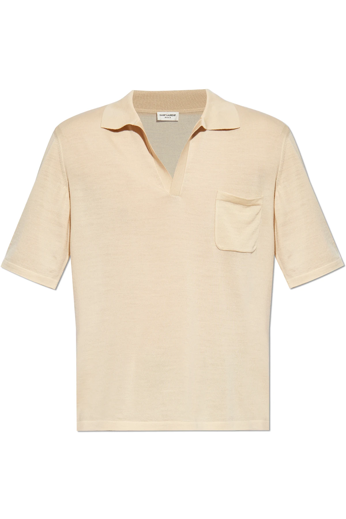 beżowy Wełniane polo