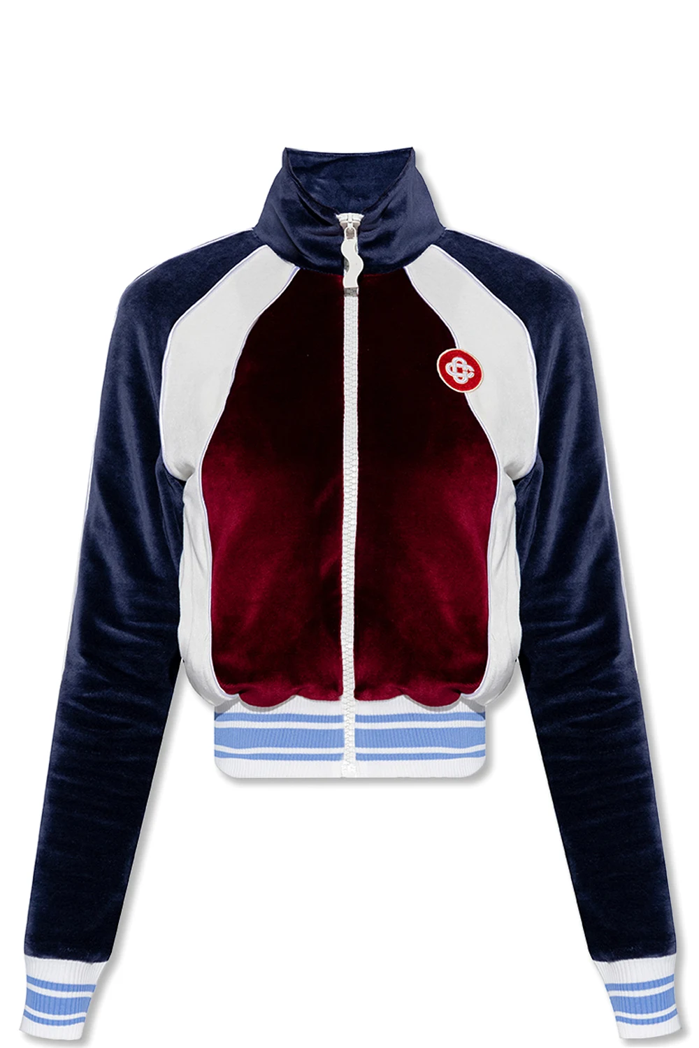 Velour sweatshirt