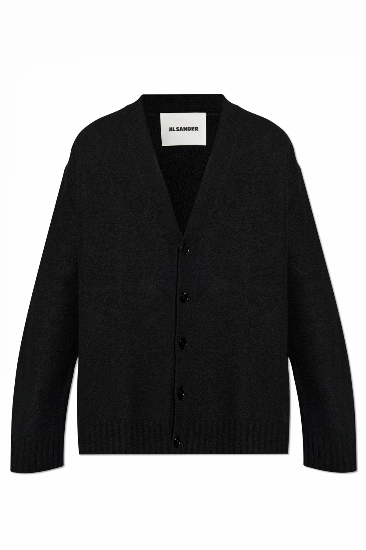 SCHWARZ Woll-Cardigan