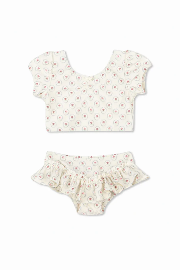 cream Two-piece swimsuit ‘Malti’