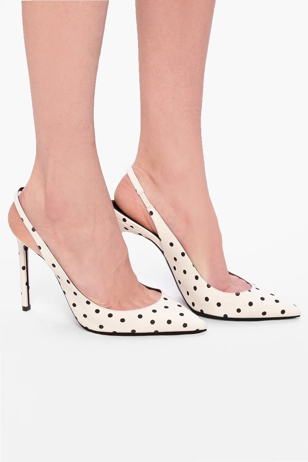 ‘Anja’ patterned stiletto pumps