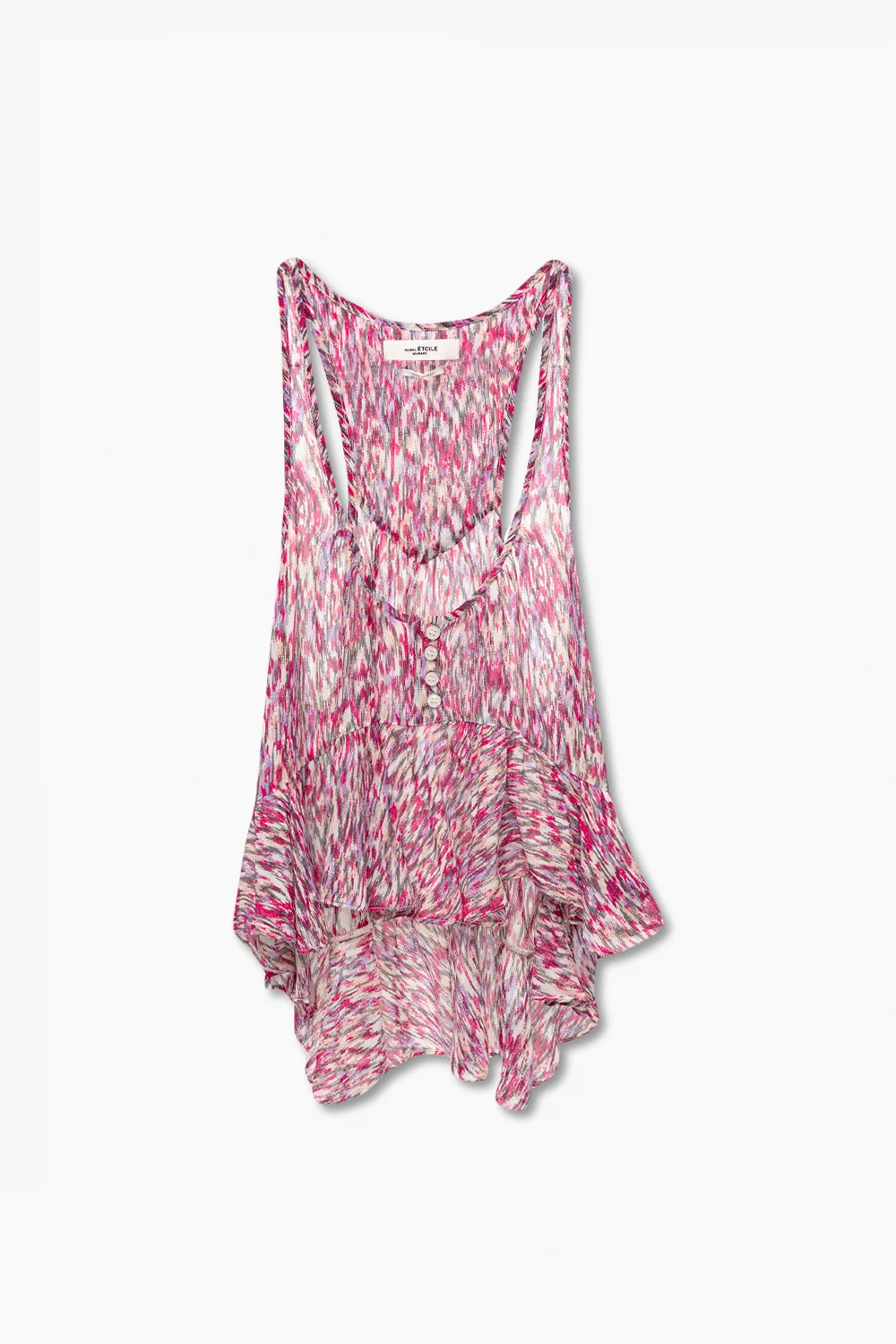‘Slimea’ patterned top