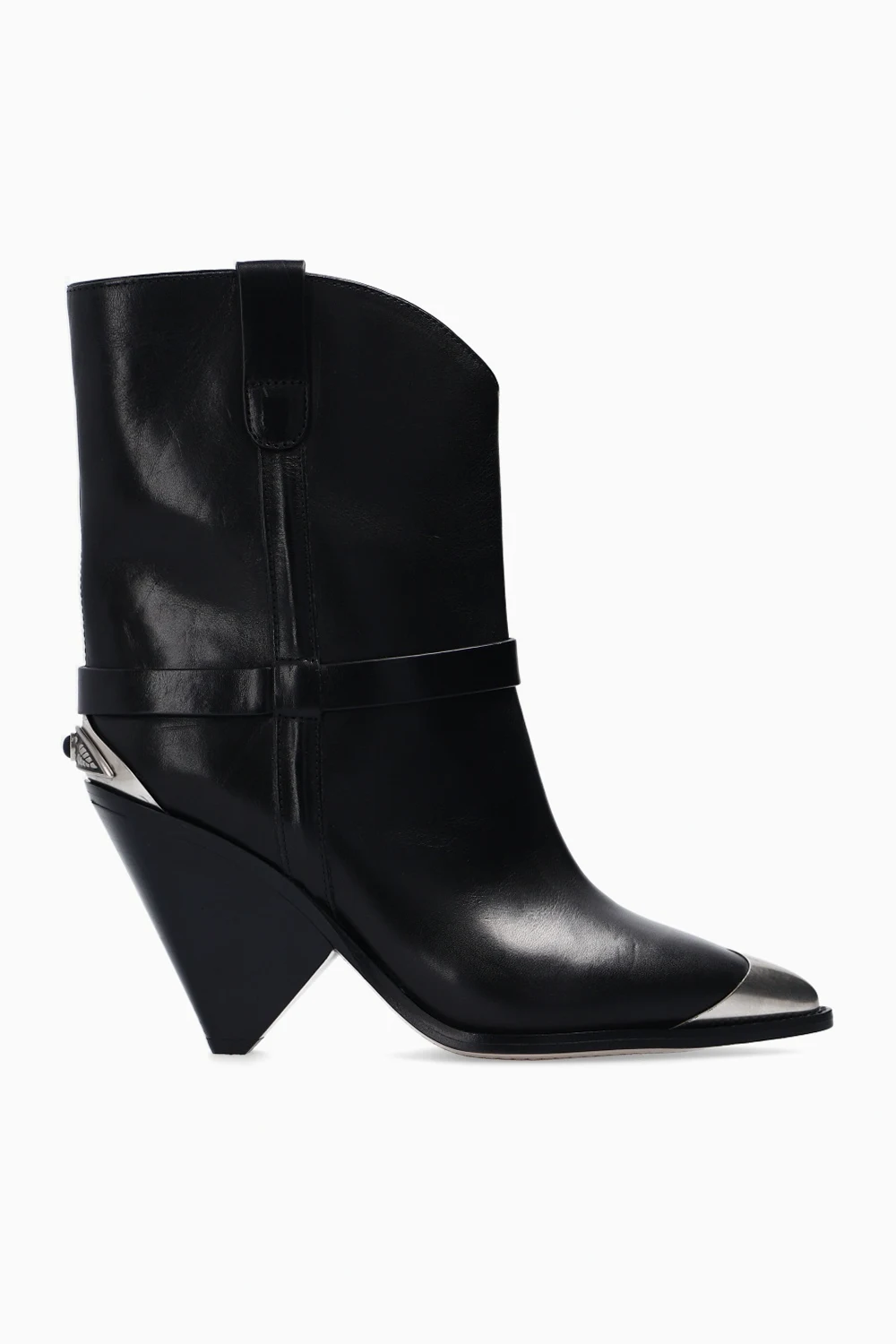 ‘Lamsy’ heeled ankle boots
