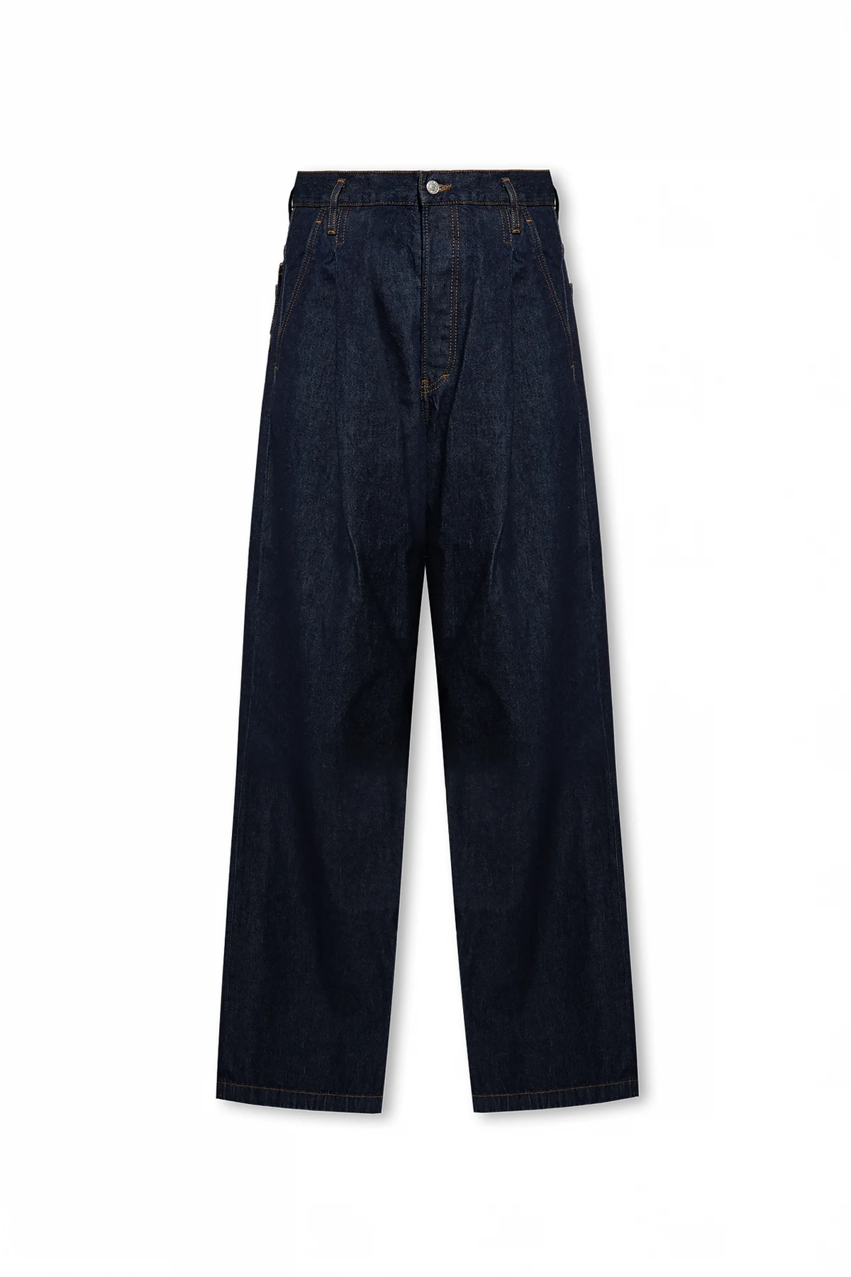Jeans with wide legs