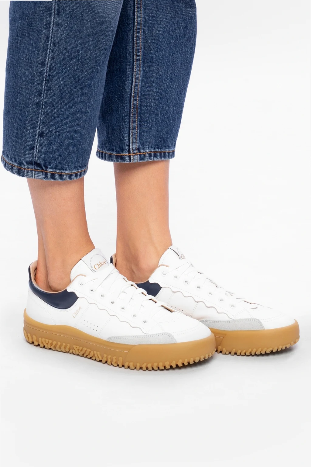 Lace-up sneakers