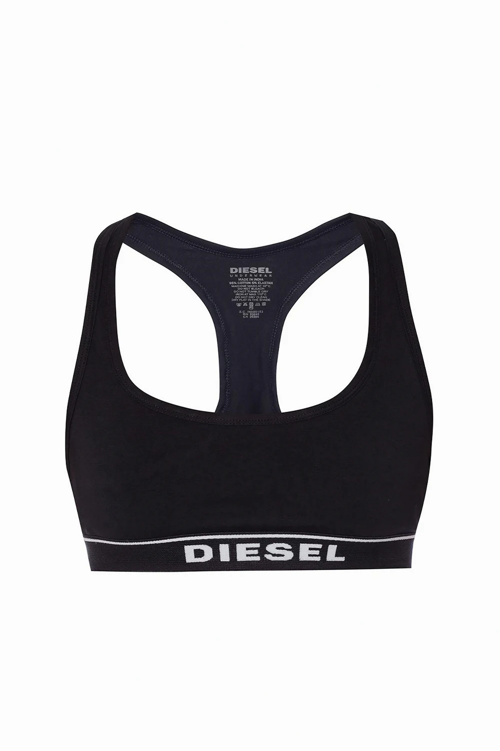 'MILEY' sports bra with logo