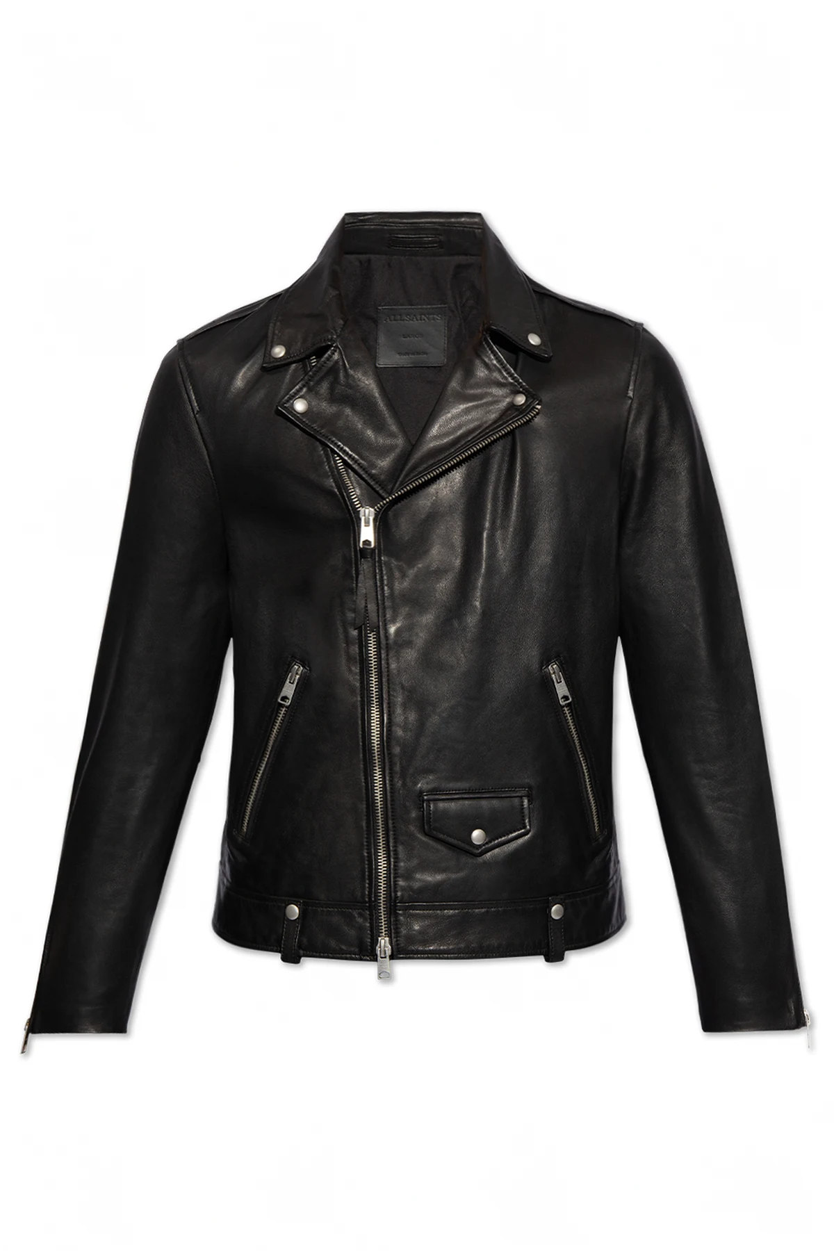 CZARNY Kurtka 'Milo' typu 'biker'