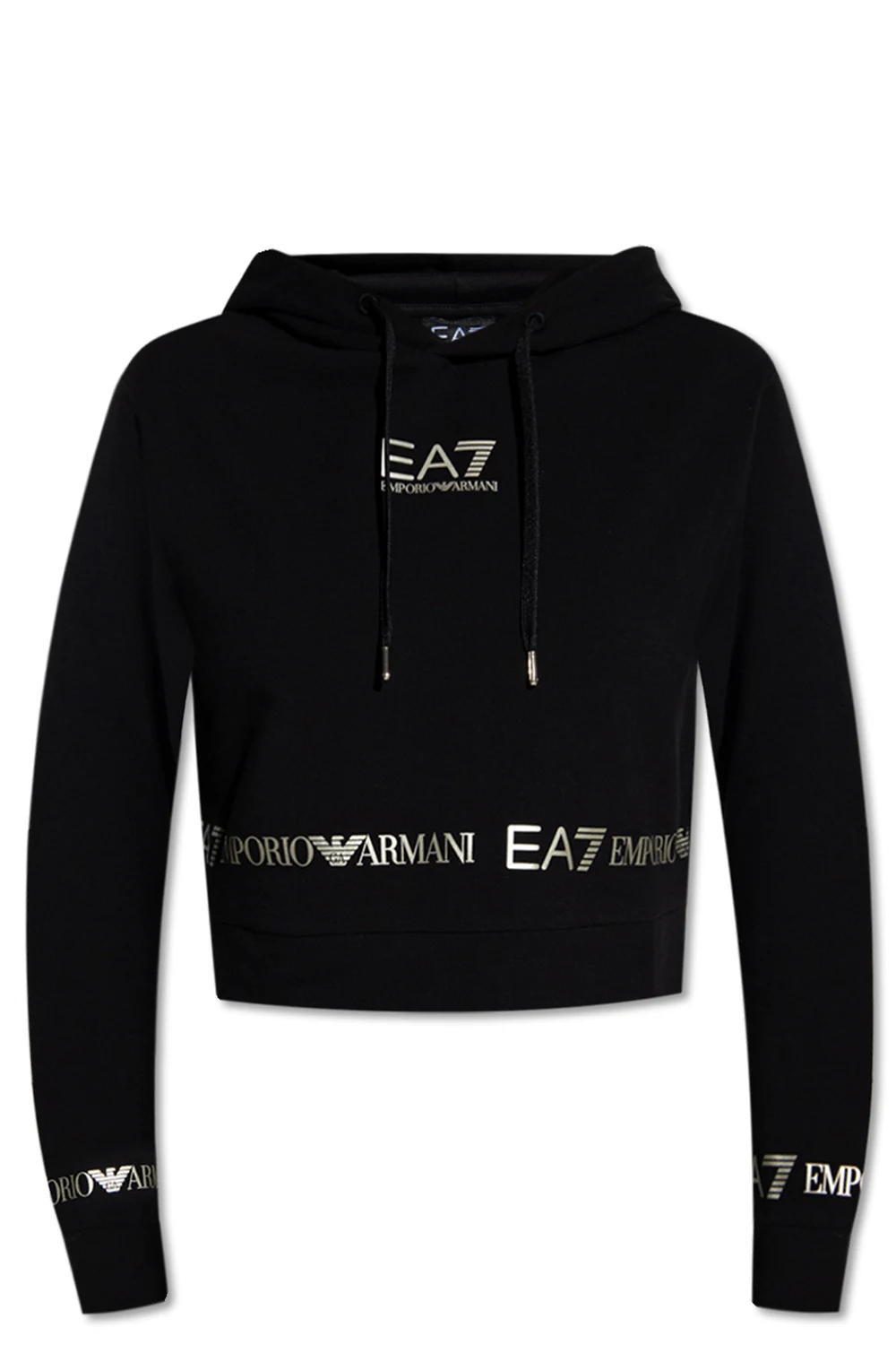 Logo-printed hoodie