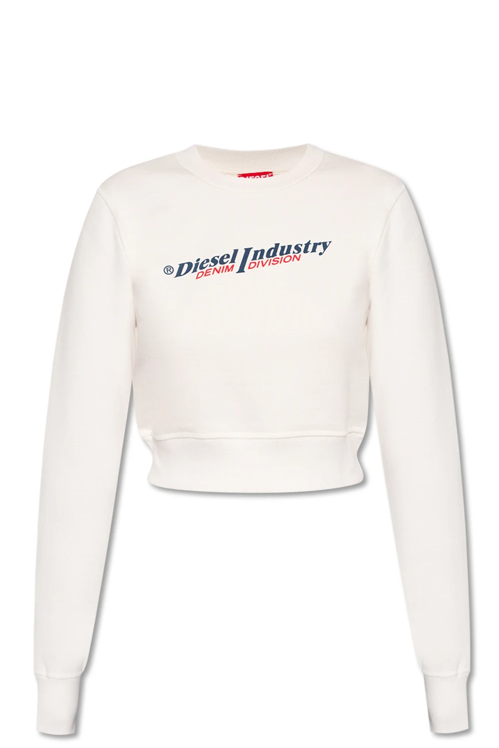 ‘F-Slimmy’ crop sweatshirt