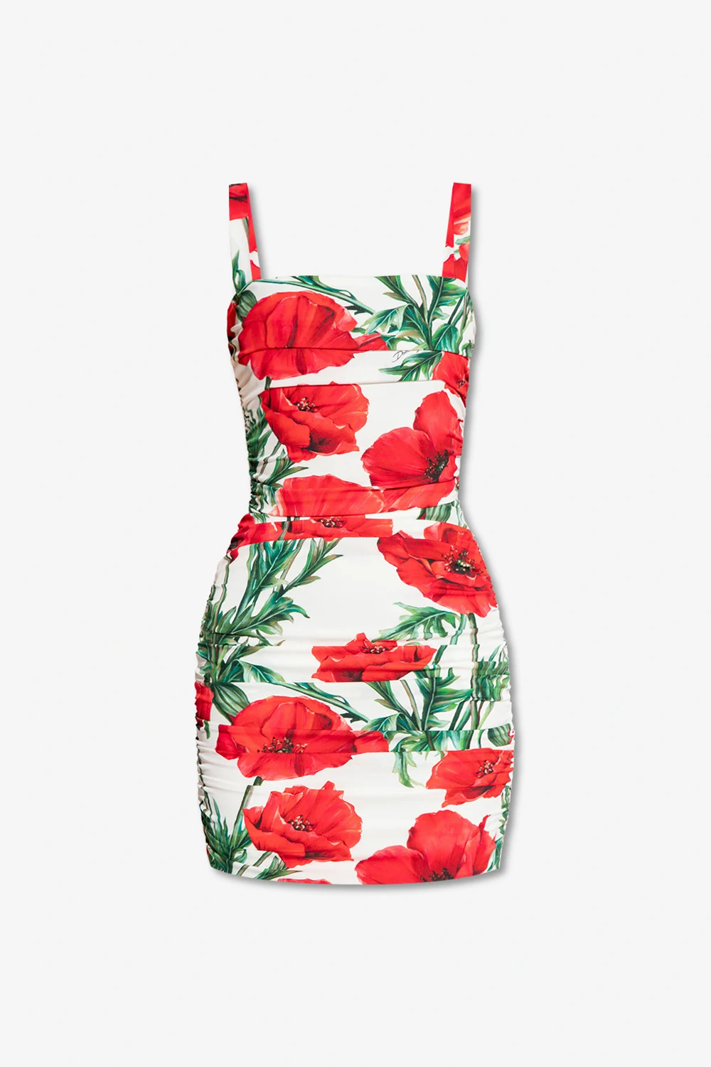 Silk floral dress