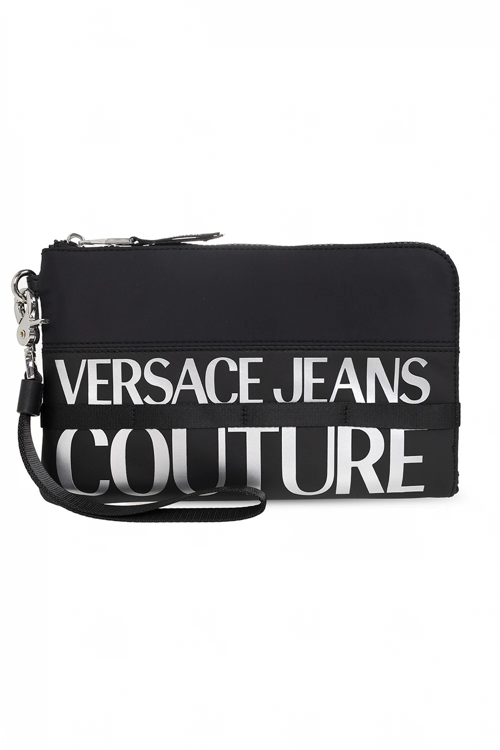 Logo-printed handbag