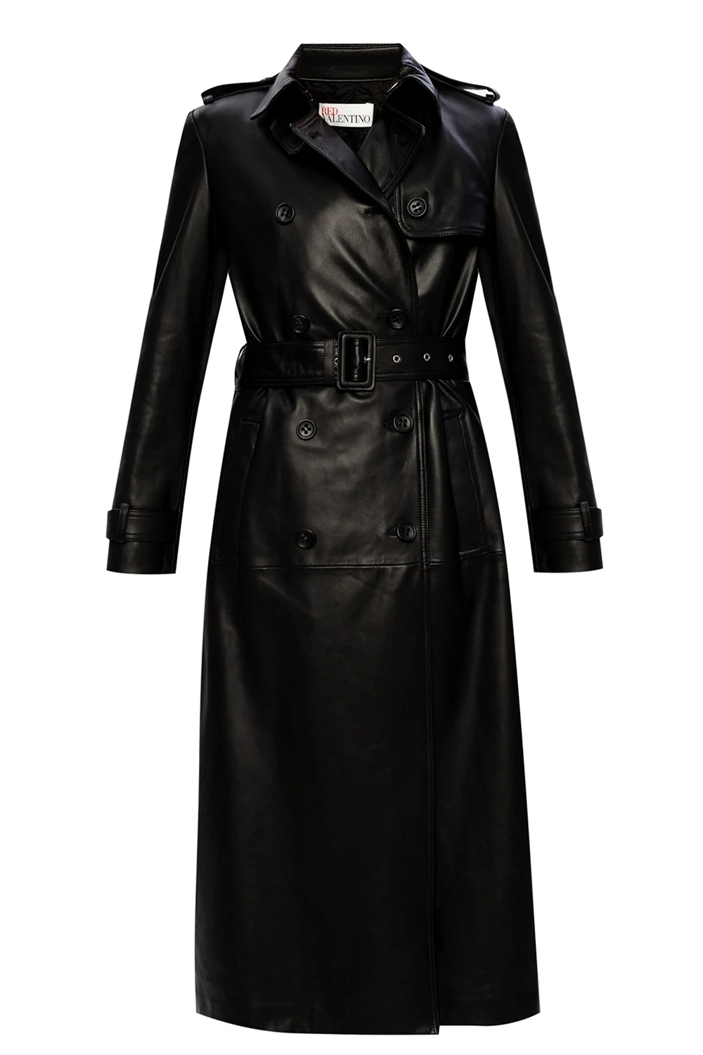 Leather coat