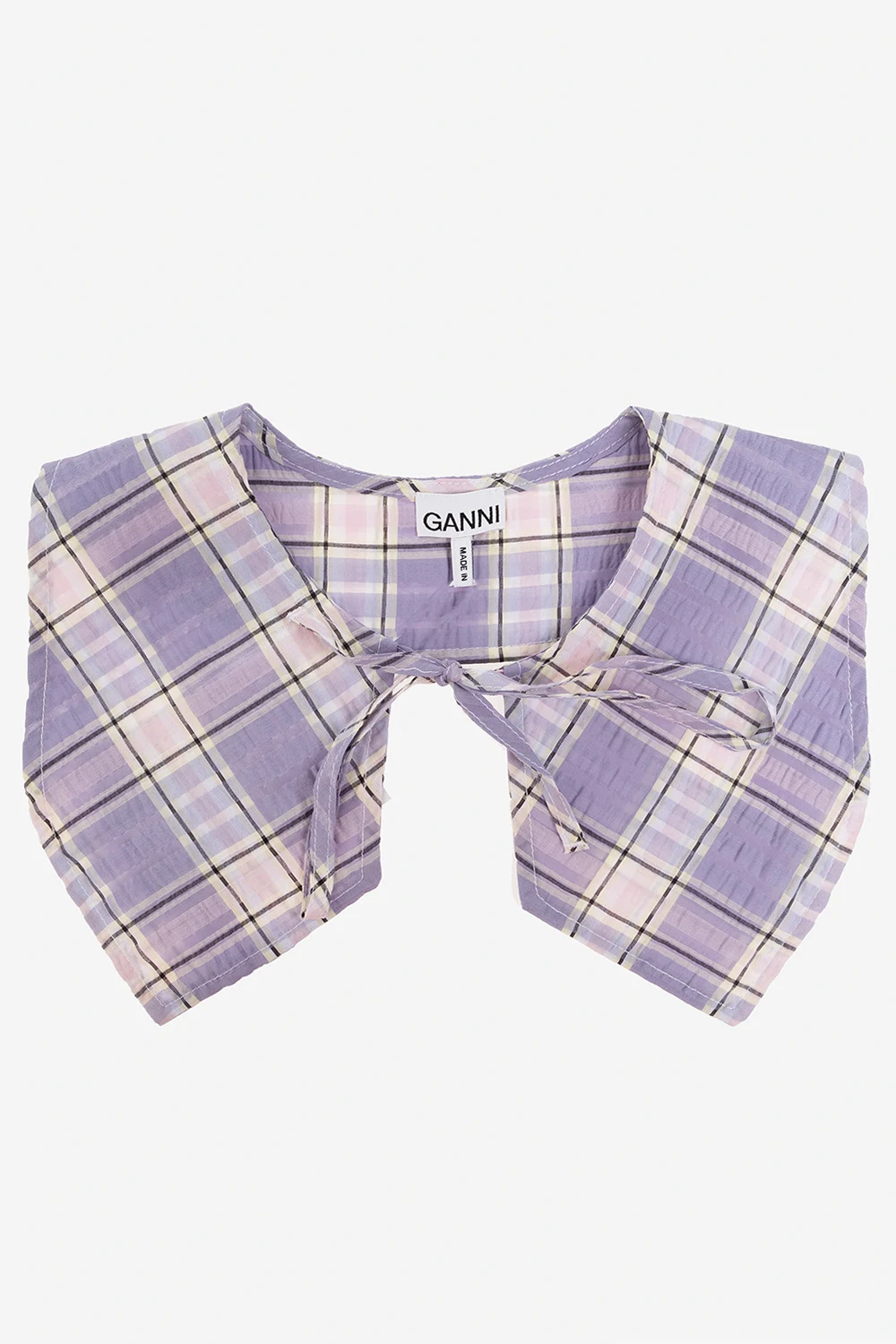Checked collar