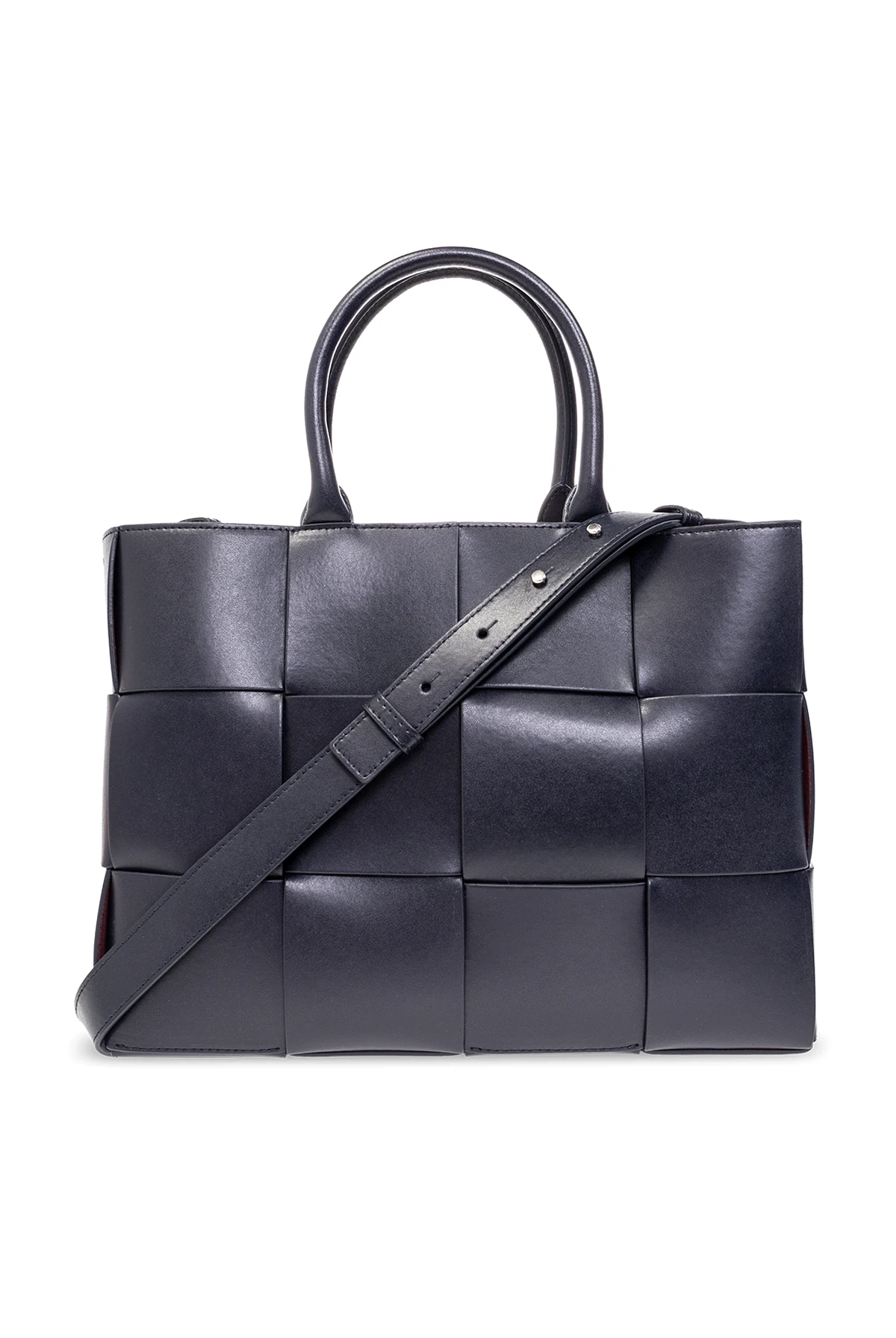 GRANATOWY Torba ‘Arco Mini’ typu ‘shopper’