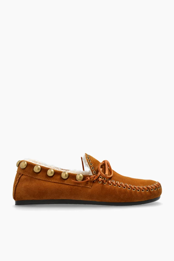 BRĄZOWY Buty `Fitza` typu `loafers`