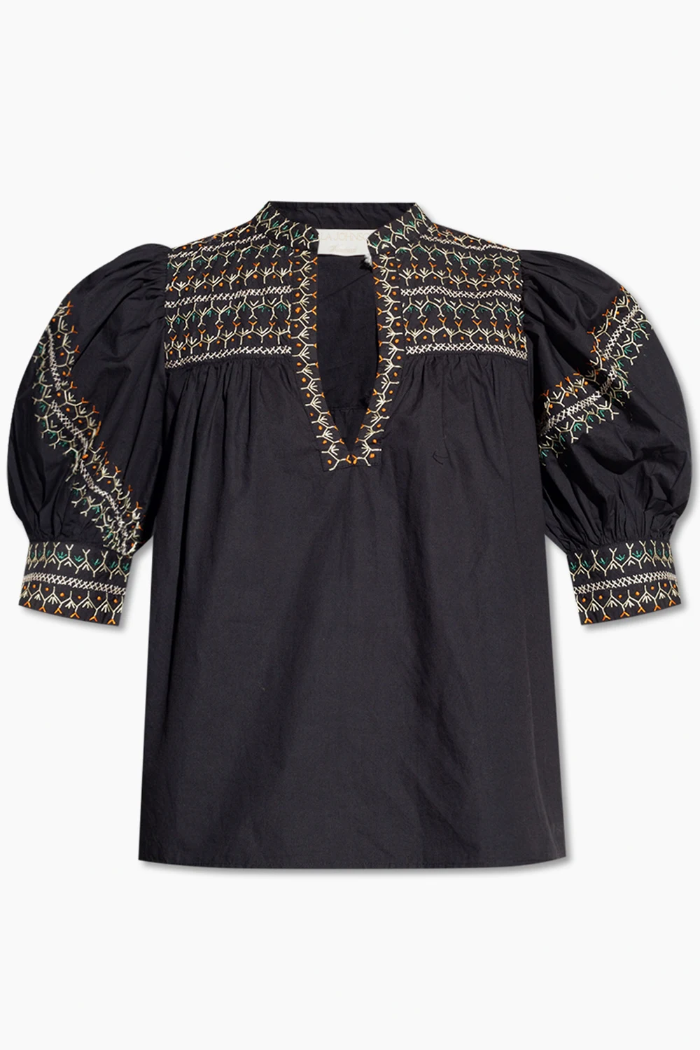 ‘Noam’ embroidered top