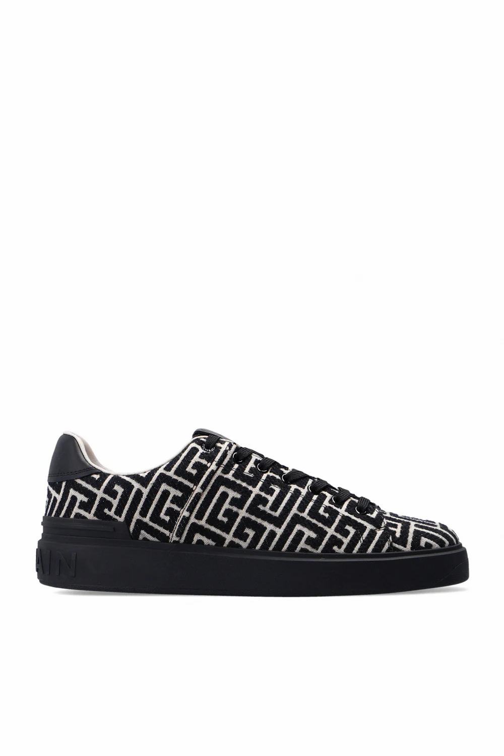 Sneakers with logo pattern