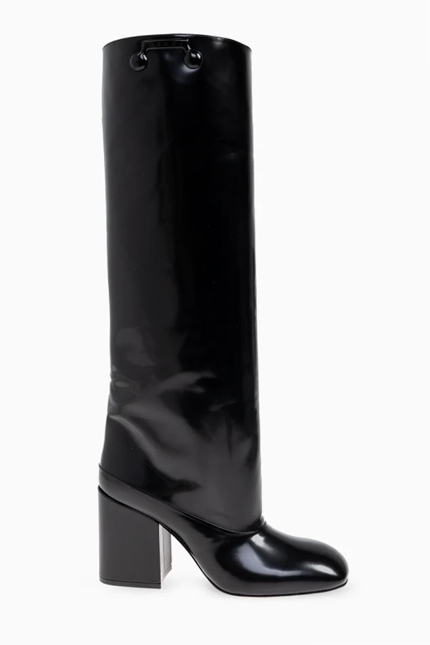 BLACK Heeled boots