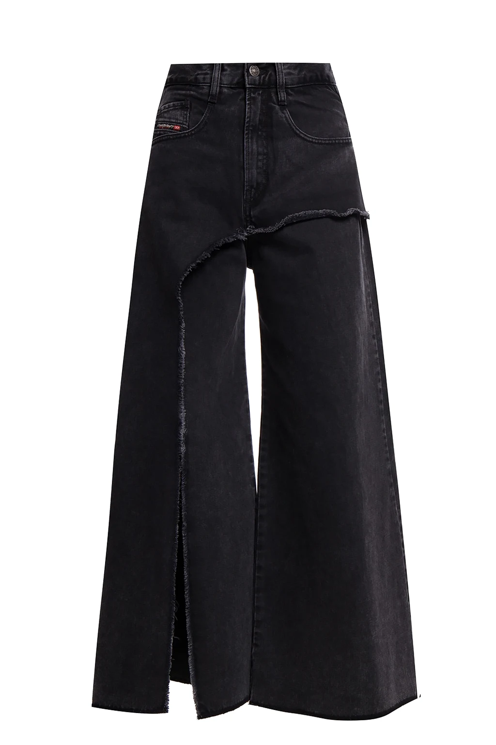 ‘D-Izzier-Sp1’ high-waisted jeans