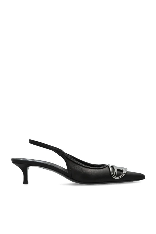 BLACK Heeled shoes `D-VENUS`