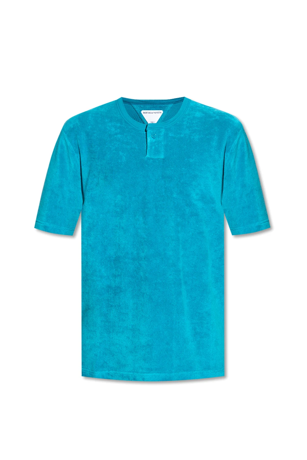 T-shirt z tkaniny ‘frotte’