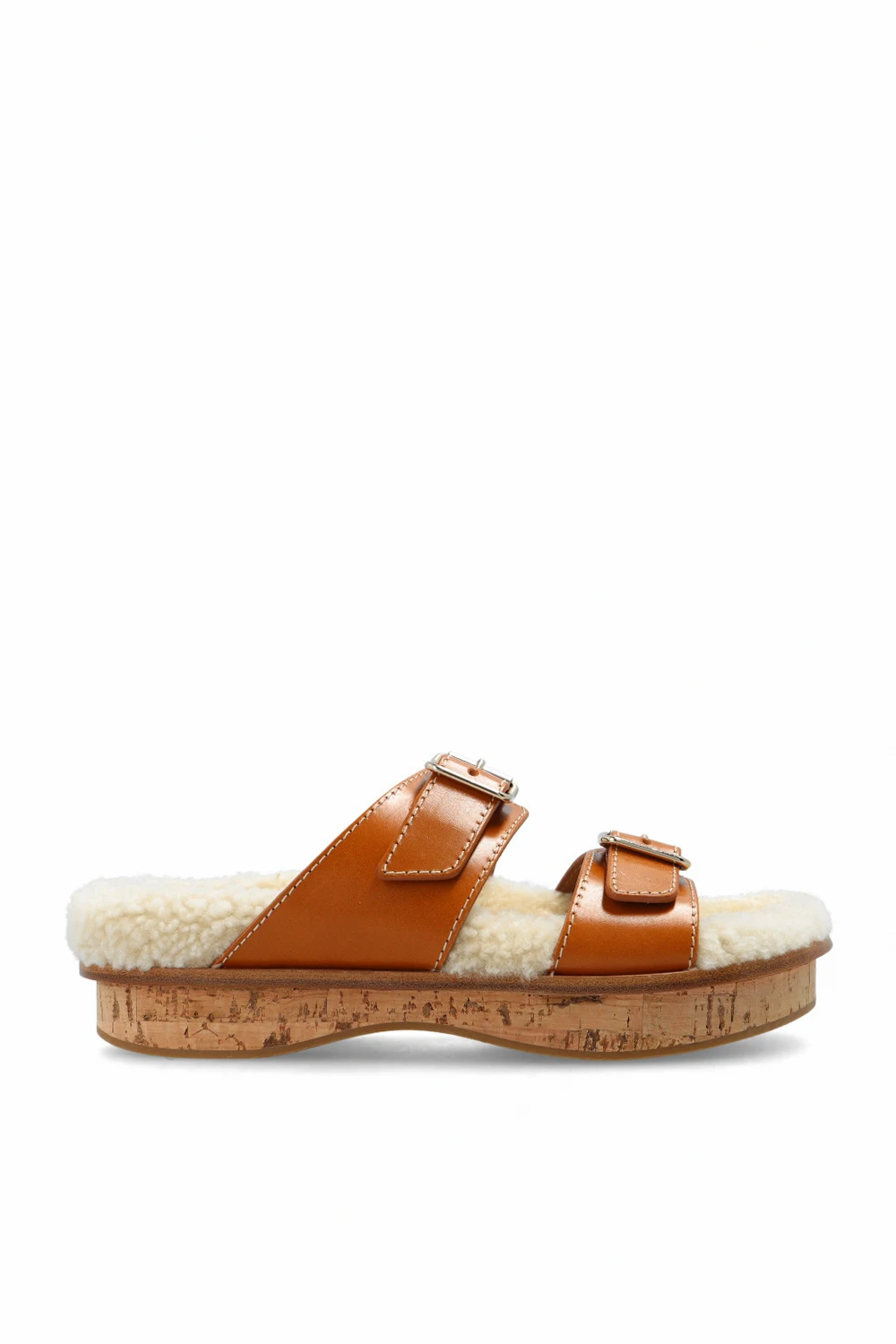 ‘Marah’ leather slides