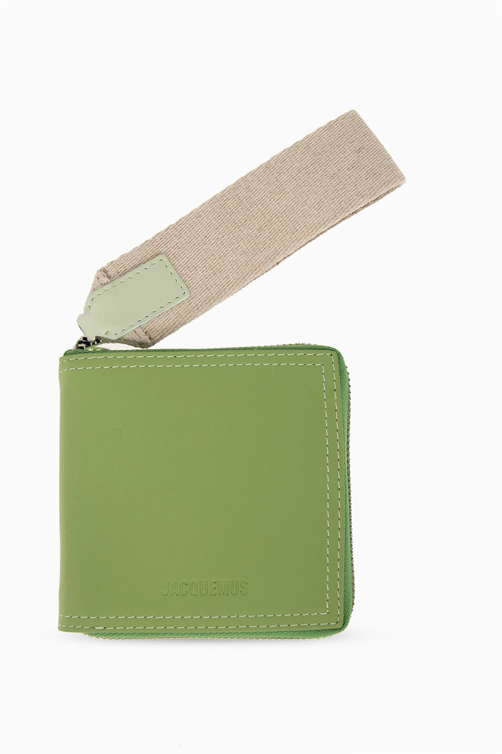 ‘Le Carre Rond’ leather wallet
