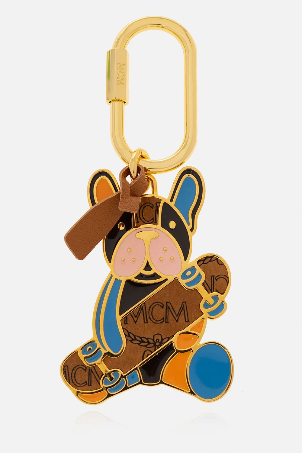 Key ring with dog pendant