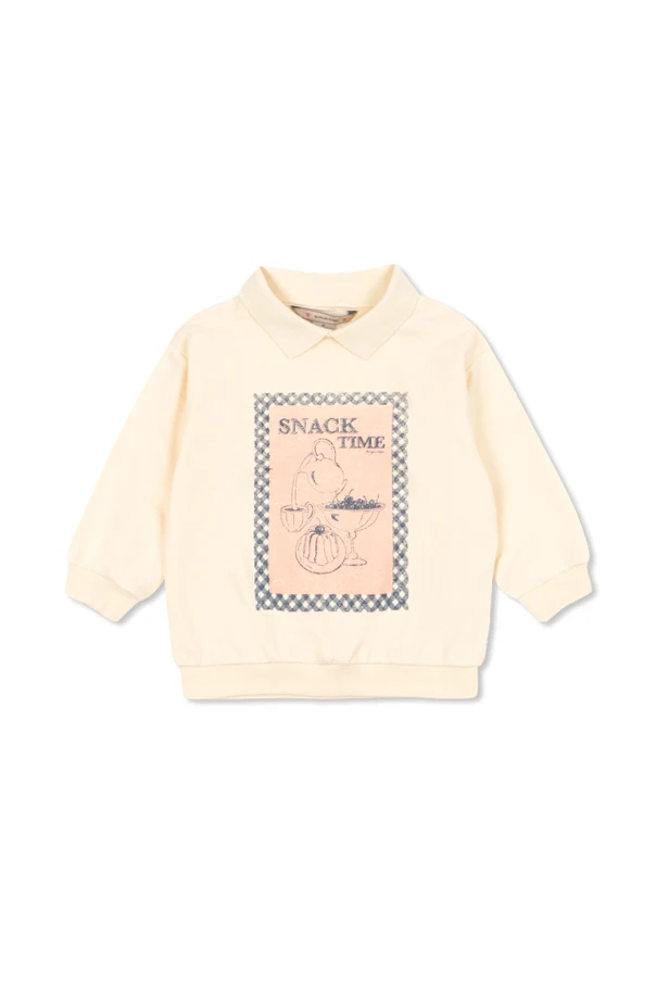 cream Polo ‘Spotty’