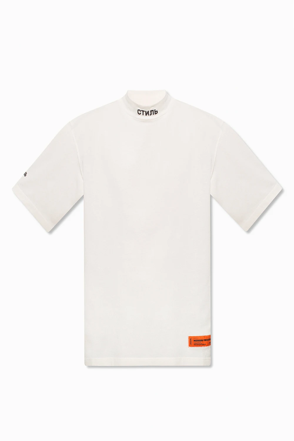 Mock neck T-shirt