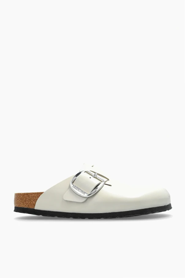 SZARY Klapki `Boston Big Buckle`