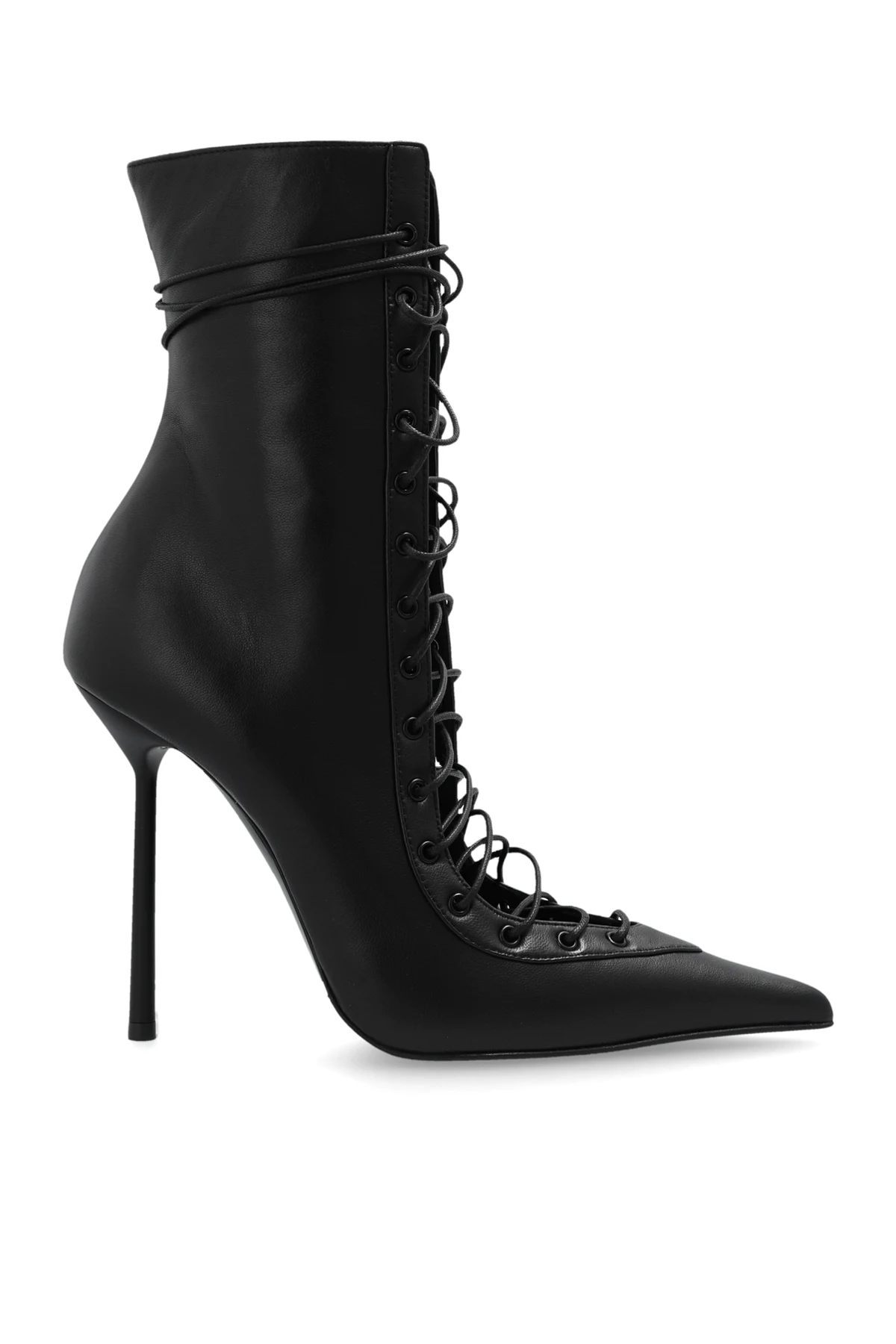 BLACK Heeled ankle boots 'Colette'