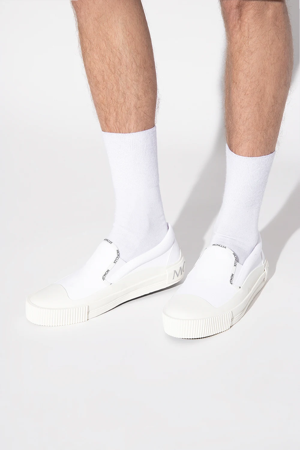 ‘Glissiere Tri’ slip-on shoes