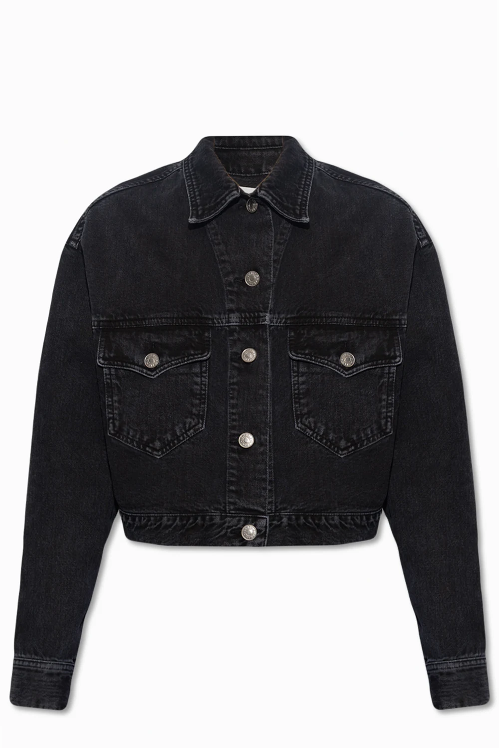 ‘Tadia’ cropped denim jacket