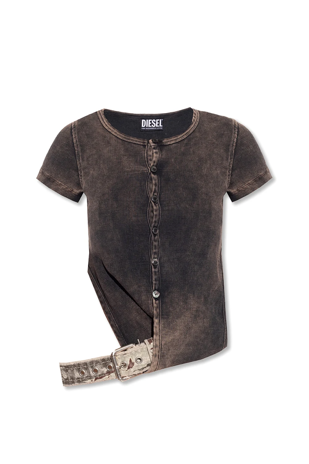 ‘T-Holdy’ T-shirt with belt