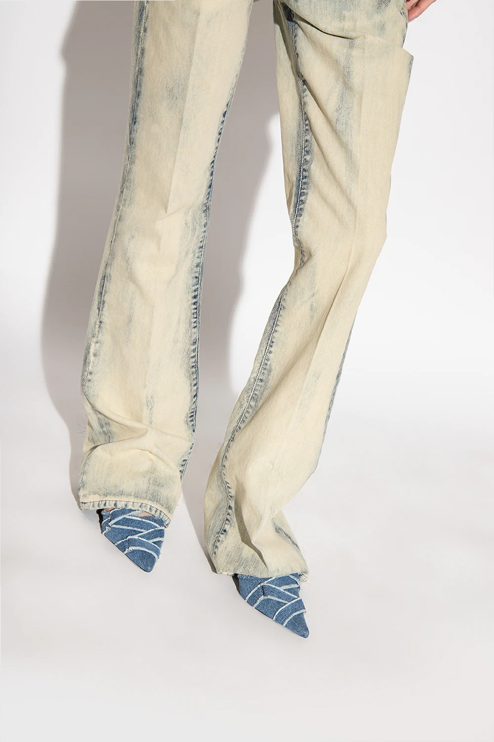 ‘D-KITTIE ML’ heeled mules
