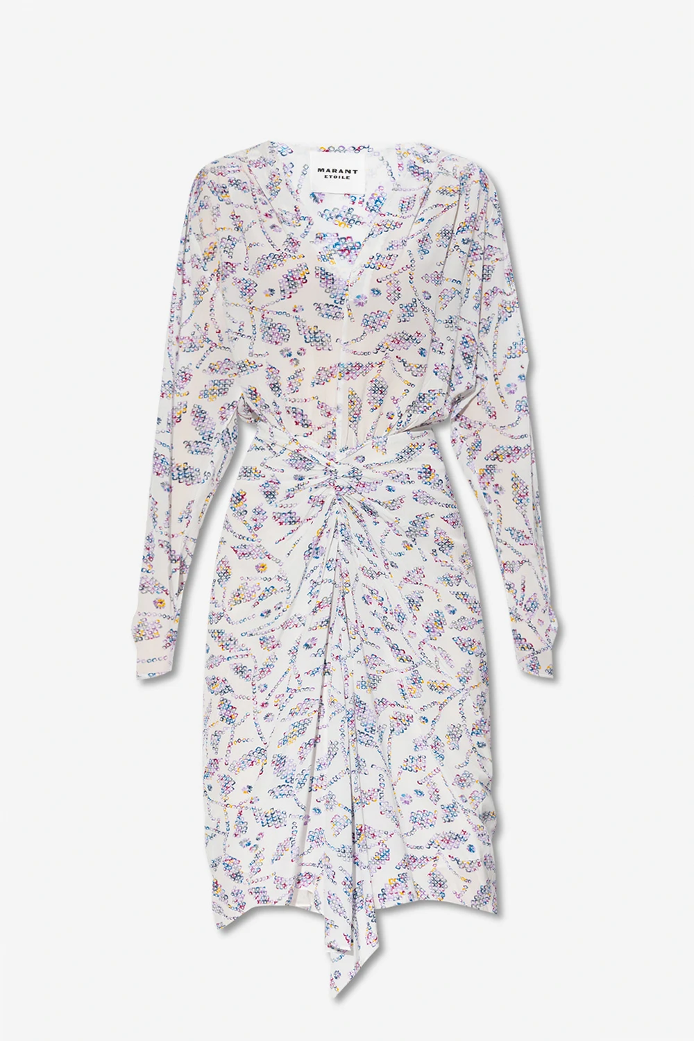 ‘Danalia’ dress with geometric pattern