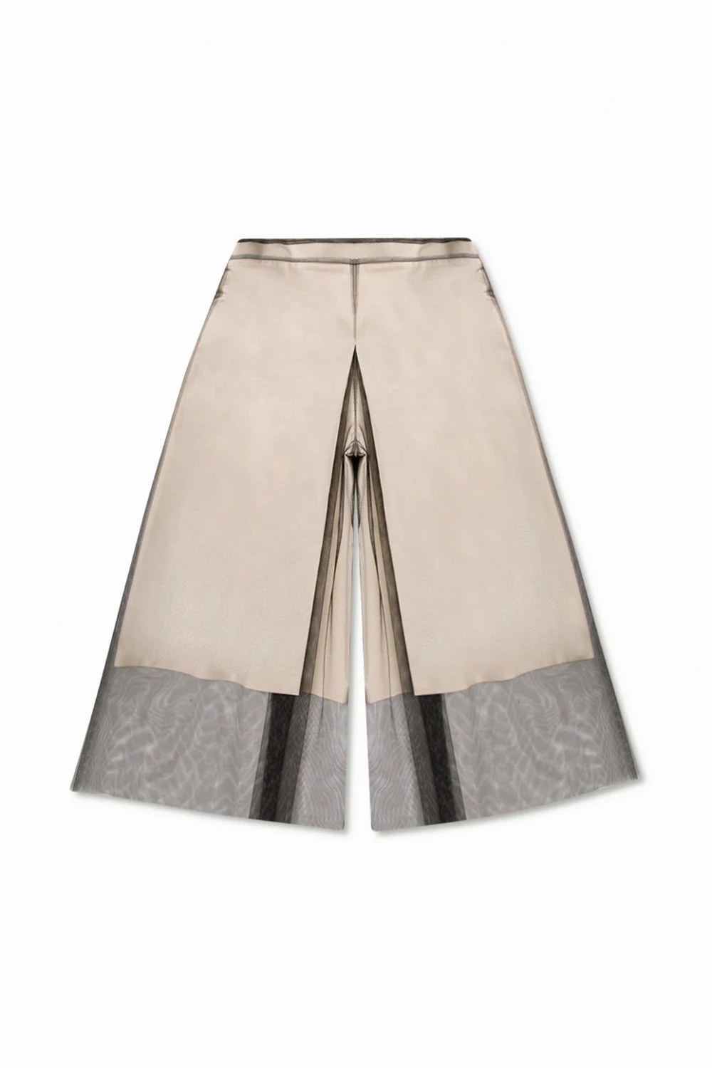 Tulle-trimmed trousers