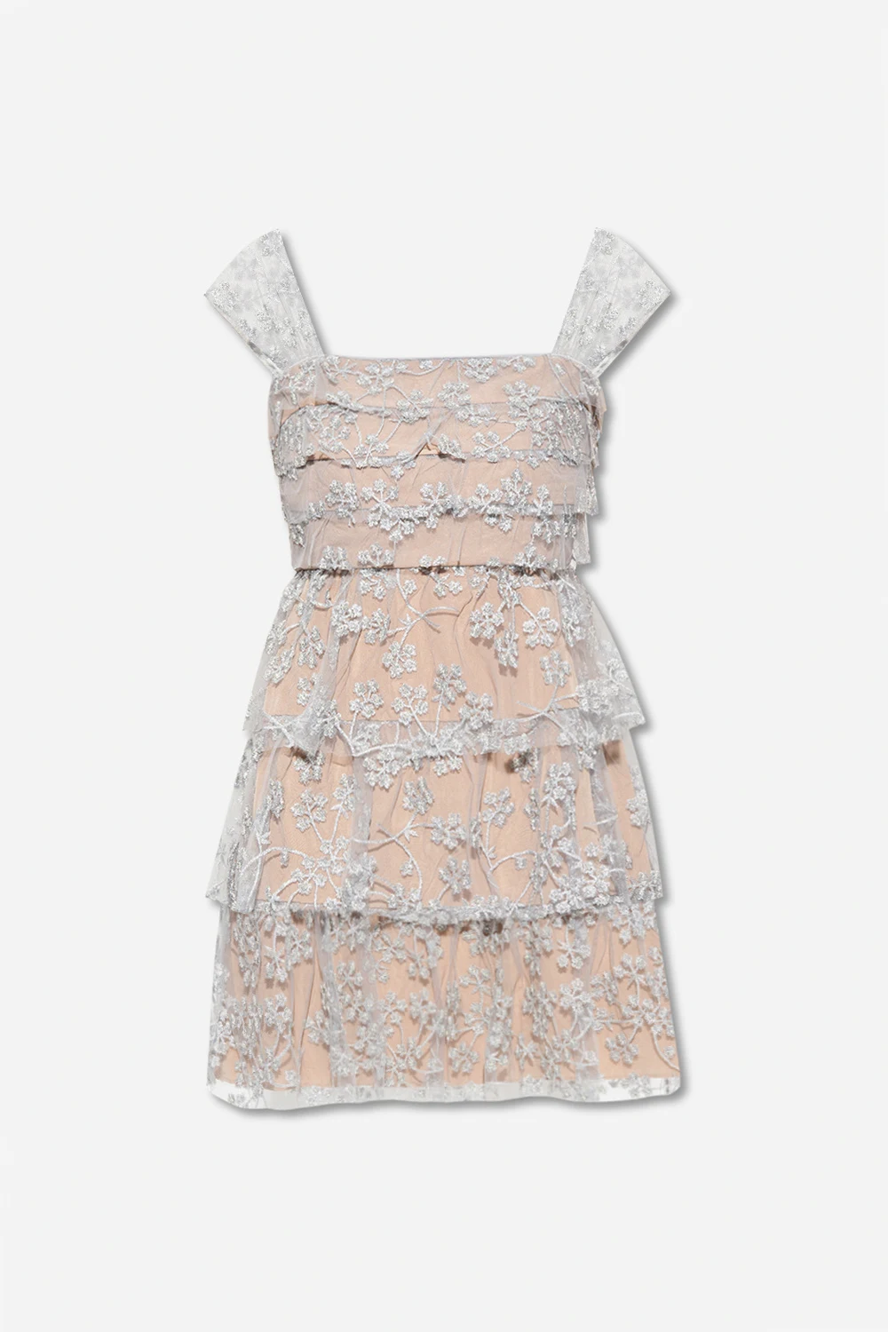 Krótka sukienka na ramiączkach