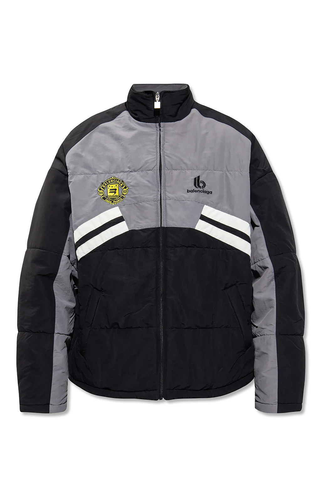 Padded bomber jacket