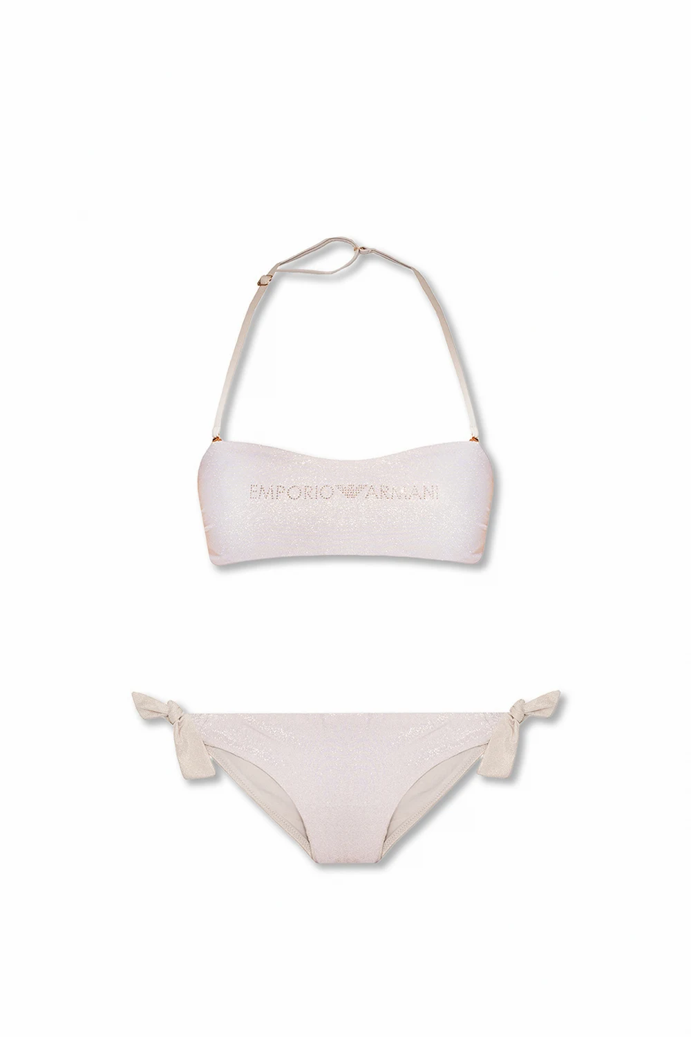 Bikini with logo pattern