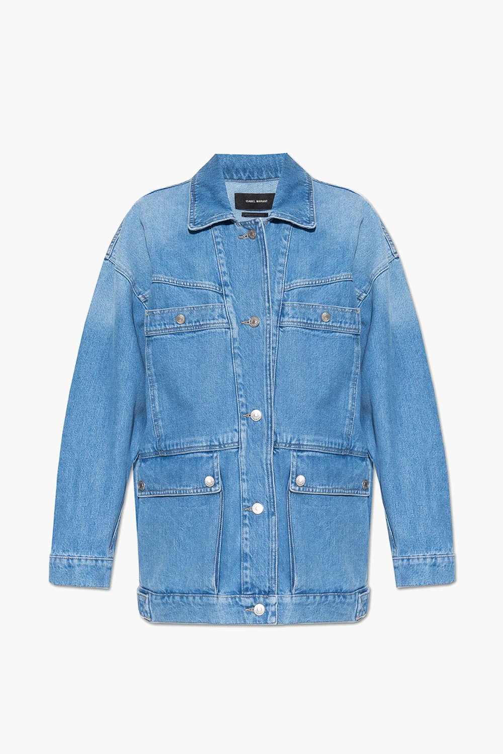 Jeansowa kurtka ‘Paolo’ typu ‘oversize’