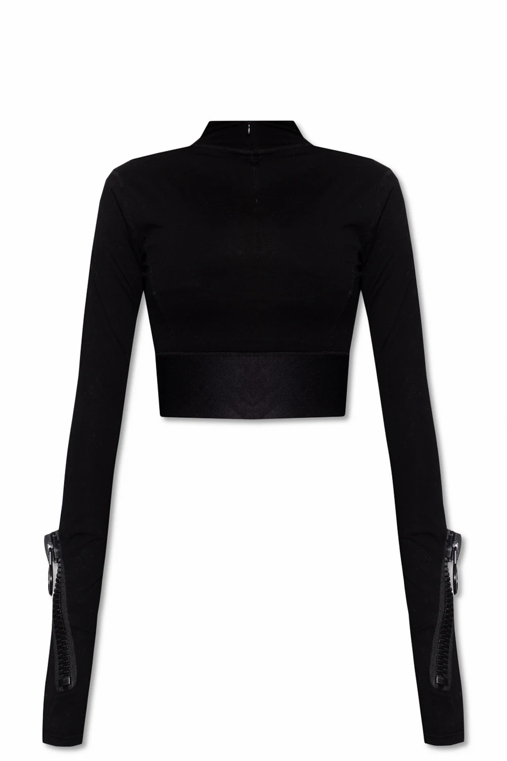 Top with mock neck