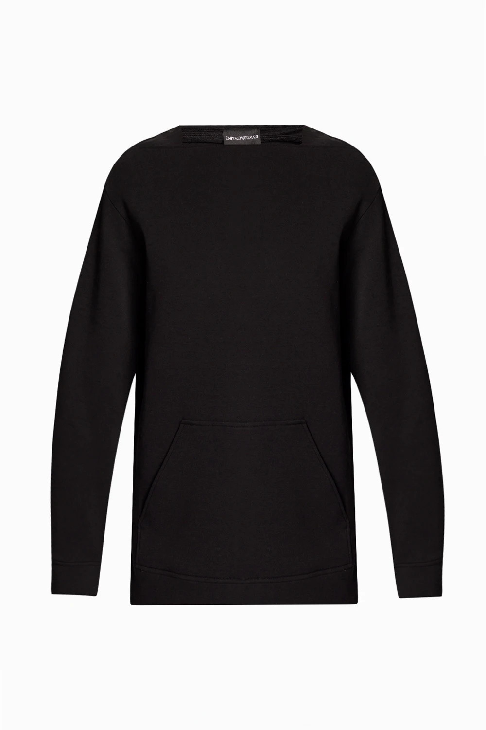 Sweatshirt with slip pocket