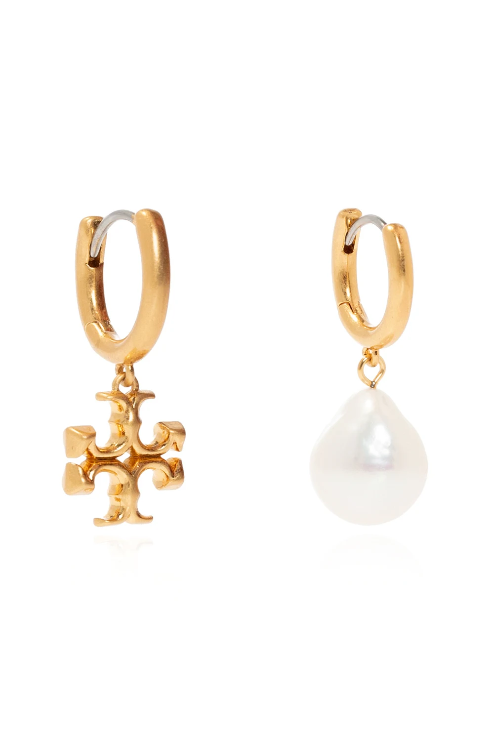 Ivory pearl earrings
