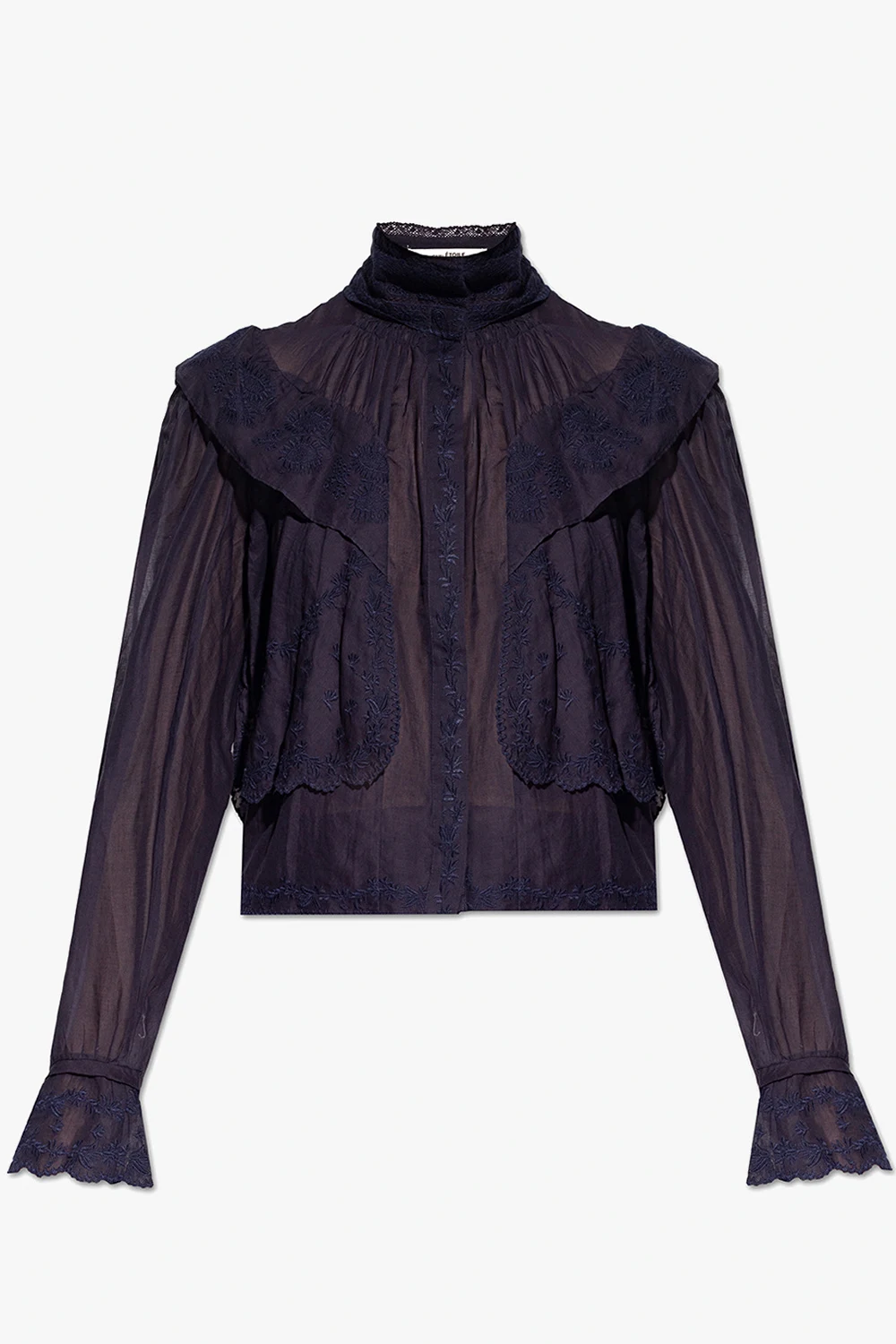 ‘Lelmon’ embroidered shirt