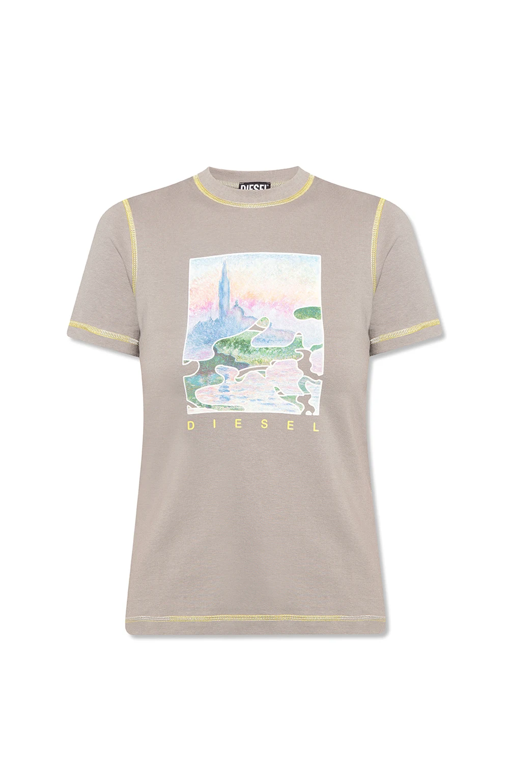 ‘T-Reg’ patterned T-shirt