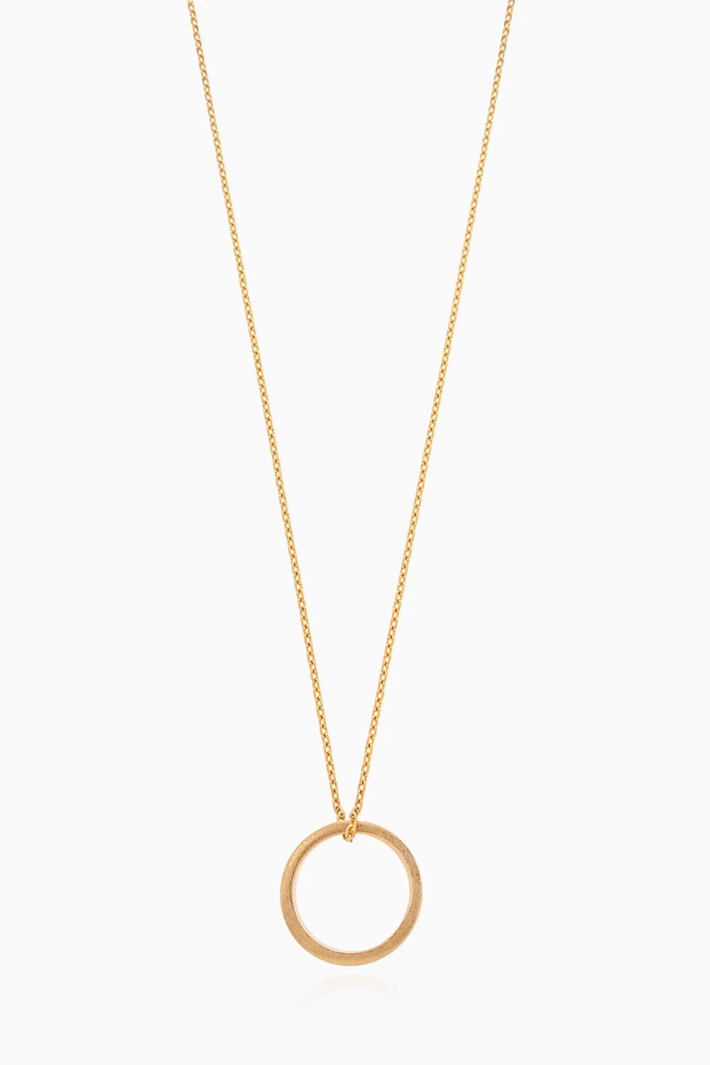 ZŁOTY Mosiężny naszyjnik