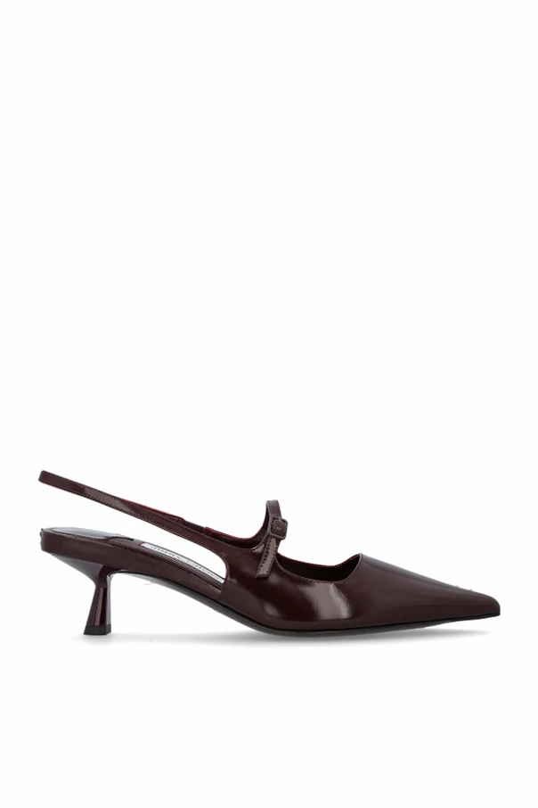 BURGUNDY ‘Didi’ heeled shoes