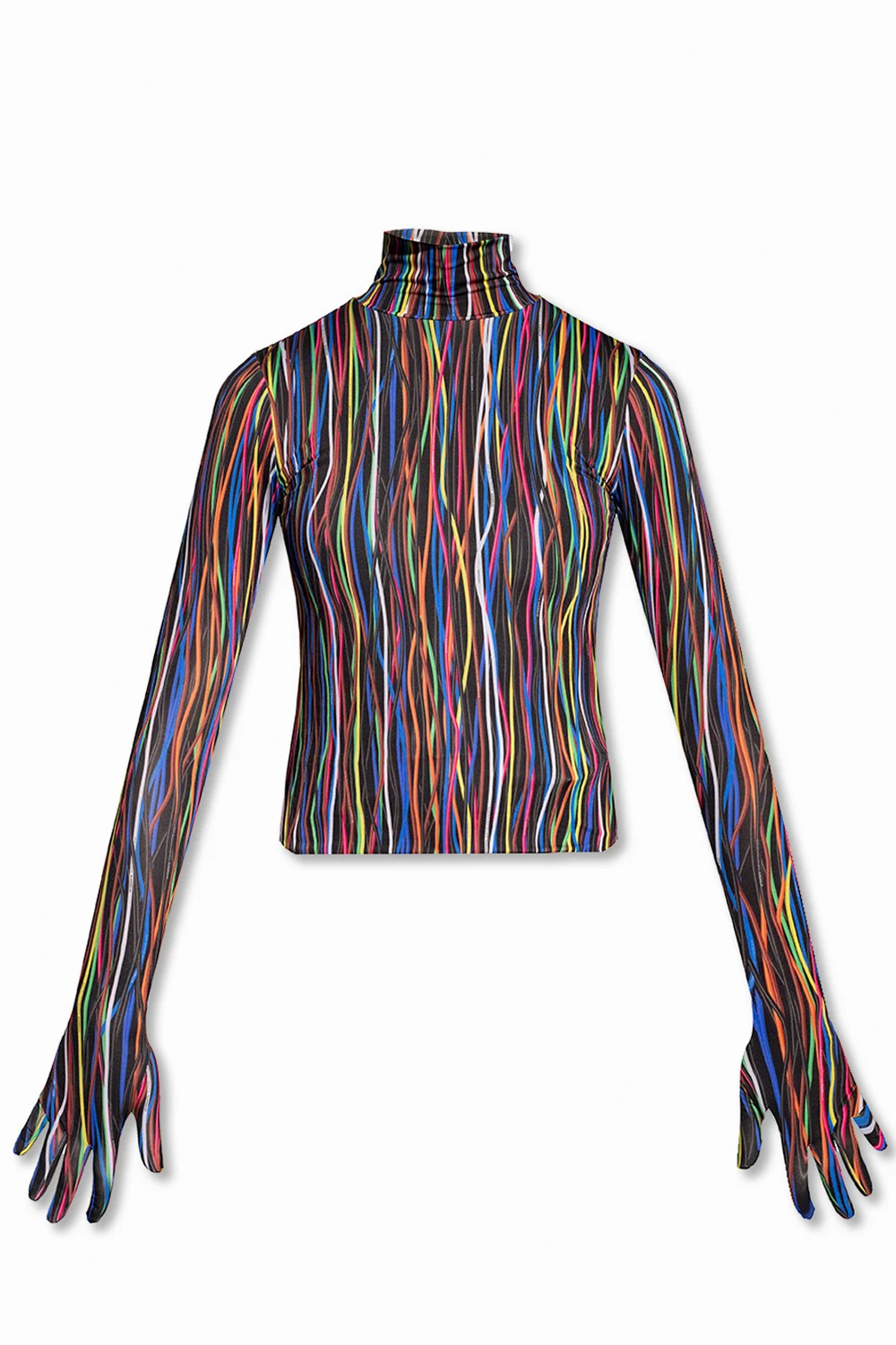 Top with standing collar